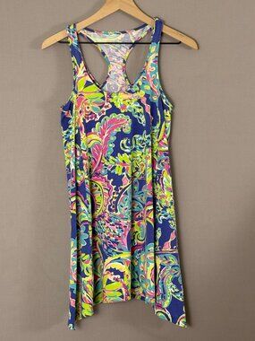 Lilly Pulitzer Monterey Racerback Dress Toucan Play XS